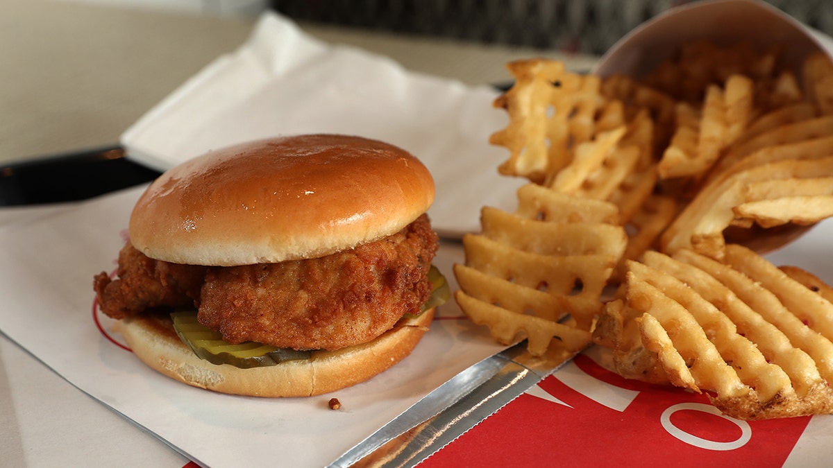 Chick-fil-A sandwich