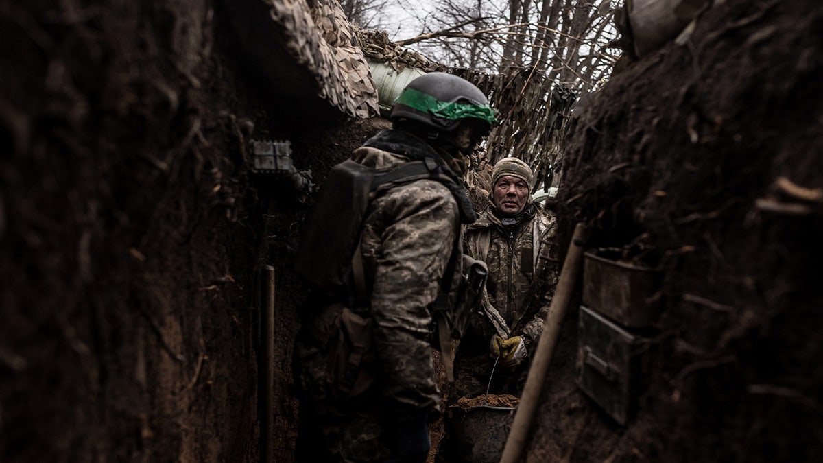 Ukraine trenches